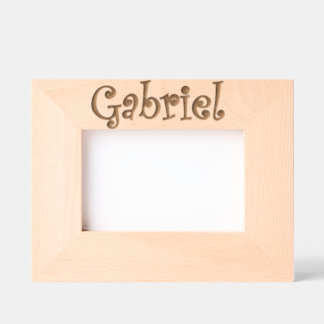 Gabriel Custom Frame / Custom frame Engraved Frames