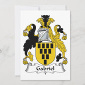 Gabriel Family Crest (Front)