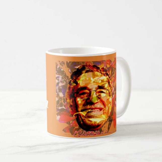 Gabriel García Márquez Coffee Mug (Front Right)