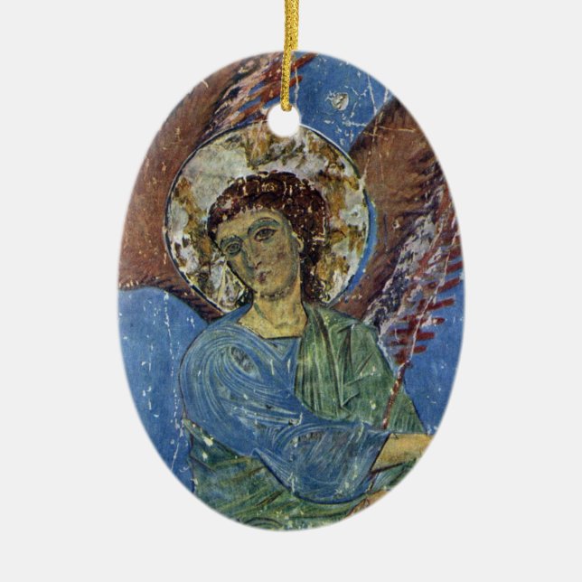 Gabriel the Archangel Ceramic Ornament (Front)