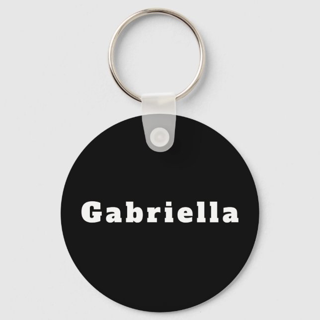 Gabriella Keychain (Front)