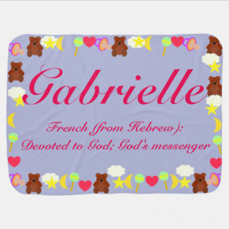 Gabrielle Baby Blanket Template
