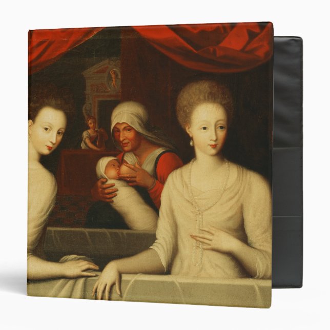 Gabrielle d'Estrees  and her sister Binder (Front/Inside)