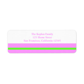 Gabrielle Wedding Bat Mitzvah Party Label