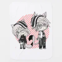 Friends gacha club outfit pink kids hoodie