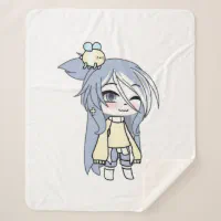 Gacha Life For Throw Blankets for Sale