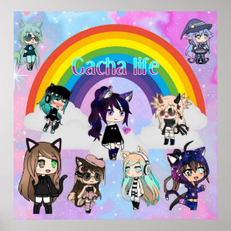 gacha life anime pack poster