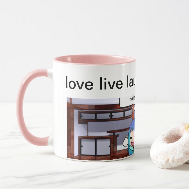 Gacha life Lunime Mug (With Donut)