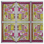 Gadgetry Six-Whimsical Geometric Pattern Fabric