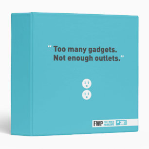 Gadgets 3 Ring Binder