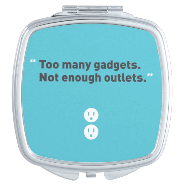 Gadgets Vanity Mirror (Front)