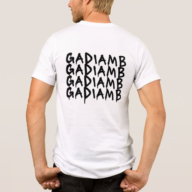 Gadiamb Tri-Blend Shirt (Back)