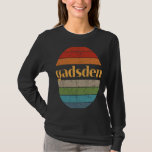 Gadsden Alabama  Quality Sunset 3 Distressed T-Shirt