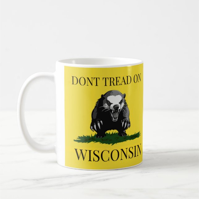 Gadsden Badger Coffee Mug (Left)