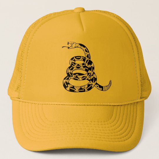 Gadsden Coiled Rattlesnake Trucker Hat