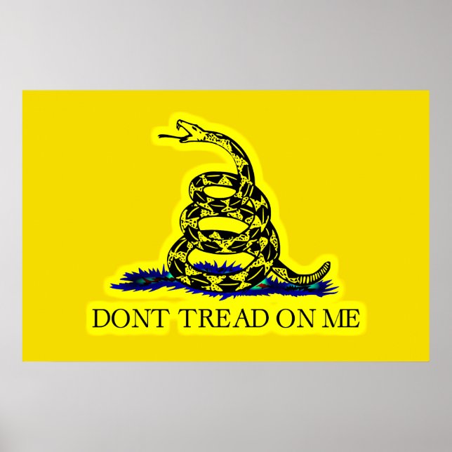 Gadsden (Dont Tread On Me) Flag Specialty Flag Poster (Front)