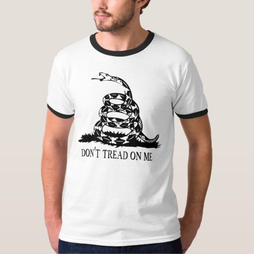 Gadsden - Don't Tread on Me T-Shirt | Zazzle