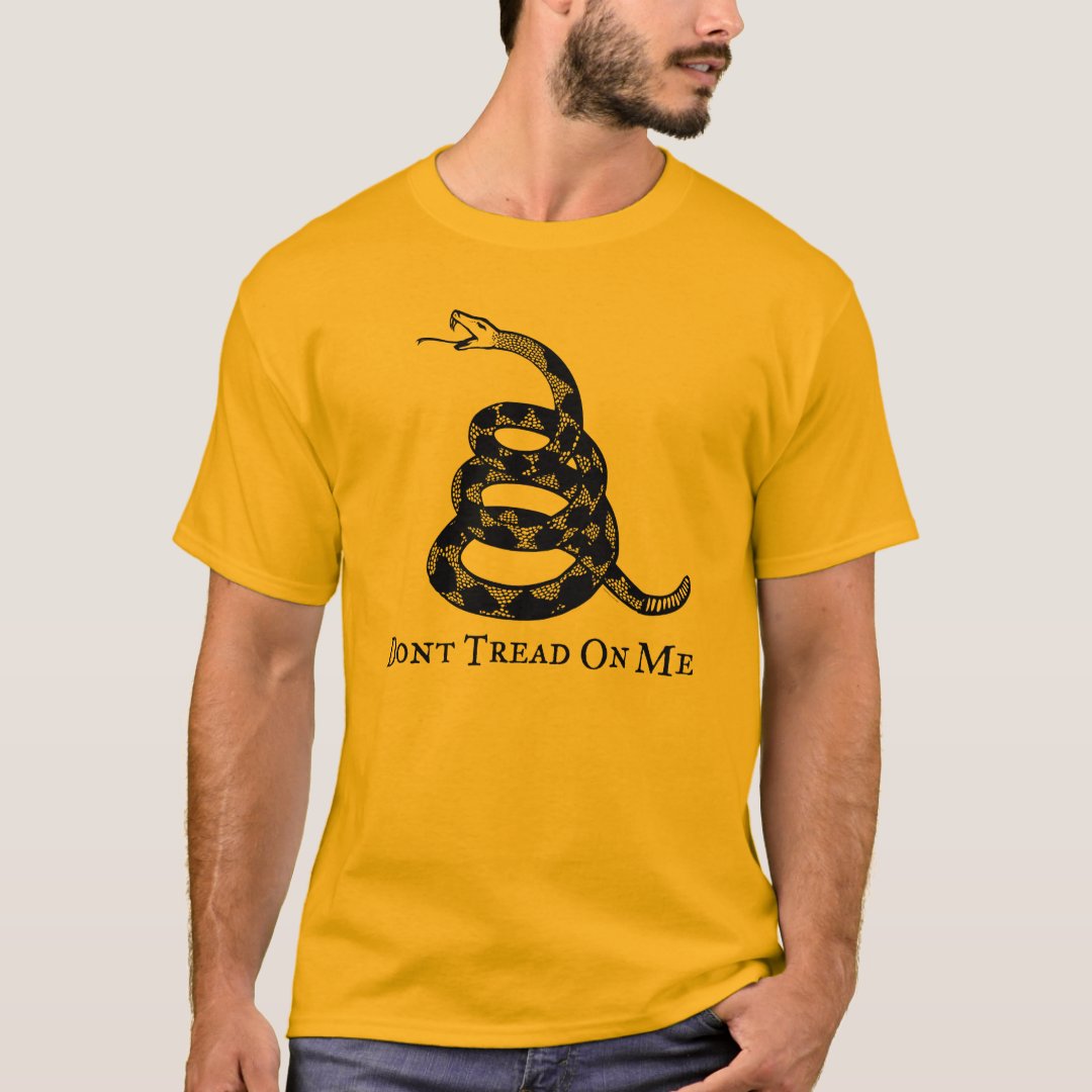 Gadsden Don't Tread On Me T-Shirt | Zazzle