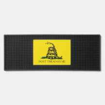 Gadsden Flag Bar Mat