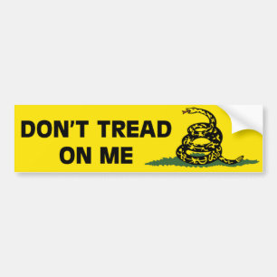 Gadsden Flag Bumper Sticker