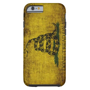 Gadsden Flag Tough Iphone 6 Case by Crookedesign at Zazzle