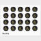 Gadsden Flag , Dont Tread On Me,  Black Sticker