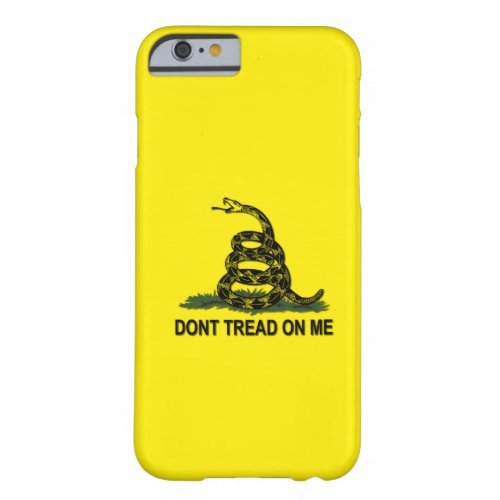 Gadsden Flag Dont Tread On Me Barely There iPhone 6 Case