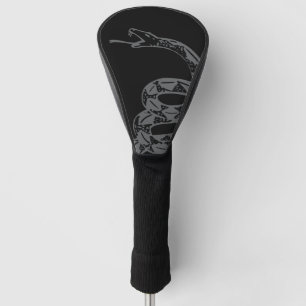 Gadsden Flag Don't Tread on Me Gray Golf Head Cover
