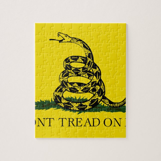 Gadsden Flag - Don't tread on me Jigsaw Puzzle (Vertical)