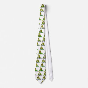 Gadsden Flag Don't Tread On Me Neck Tie