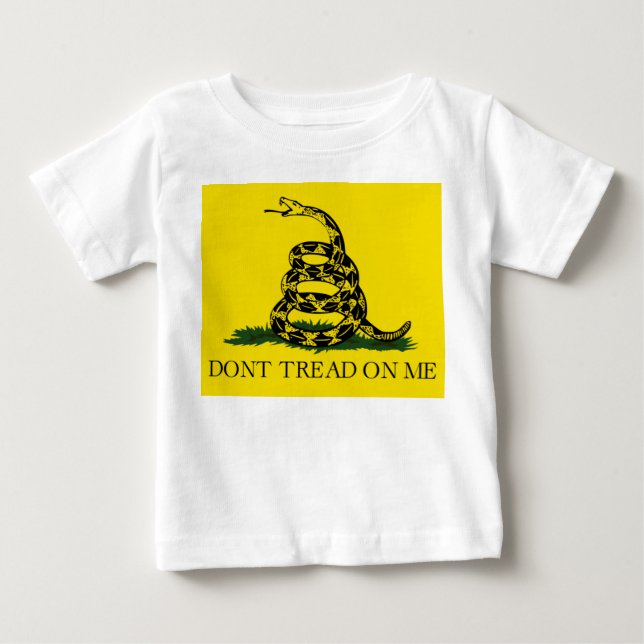 Gadsden Flag (Don't Tread on Me) (Snake Flag) Baby T-Shirt (Front)