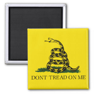 Gadsden Flag (Don't Tread on Me) (Snake Flag) Magnet