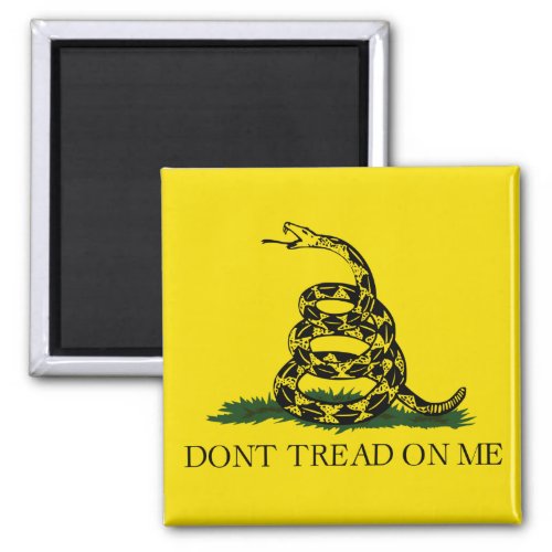 Gadsden Flag Dont Tread on Me Snake Flag Magnet