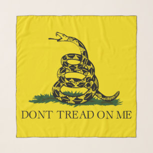 Gadsden Flag (Don't Tread on Me) (Snake Flag) Scarf