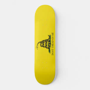 Gadsden Flag (Don't Tread on Me) (Snake Flag) Skateboard