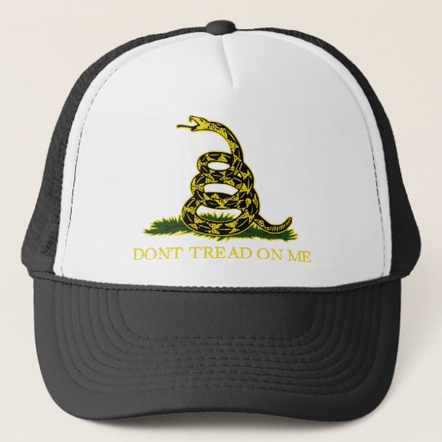 Gadsden Flag Dont Tread on Me Trucker Hat