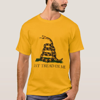 Gadsden Flag Don't Tread On Me Vintage T-Shirt