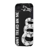 Gadsden Flag iPhone Case (Back Left)