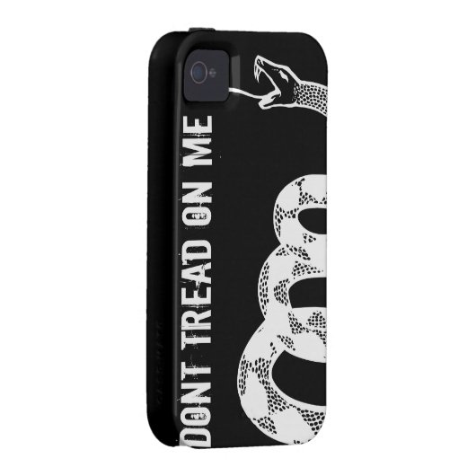 Gadsden Flag iPhone Case (Back/Right)