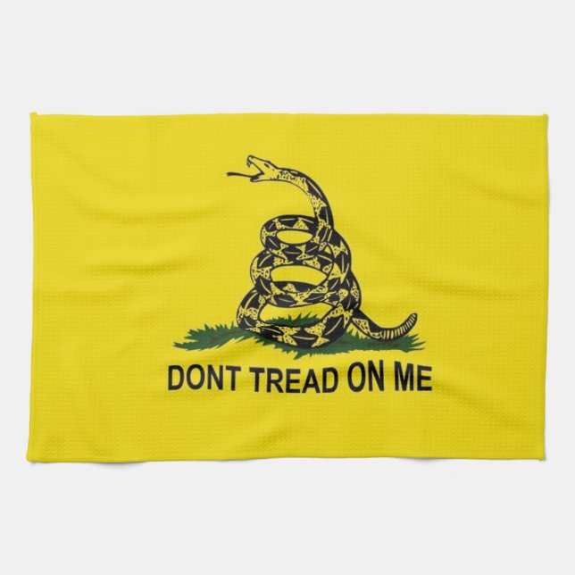 Gadsden Flag Kitchen Towel (Horizontal)