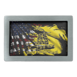 gadsden flag belt buckle