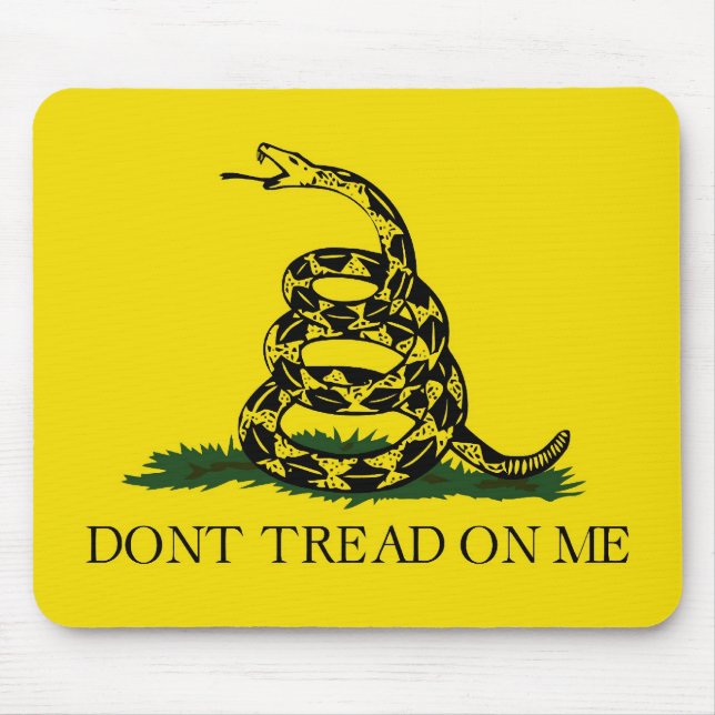 Gadsden Flag Mouse Pad (Front)