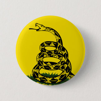 Gadsden Flag Pinback Button