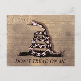 Gadsden Flag Postcard