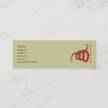 Gadsden Flag Profile Cards by Libertymaniacs at Zazzle