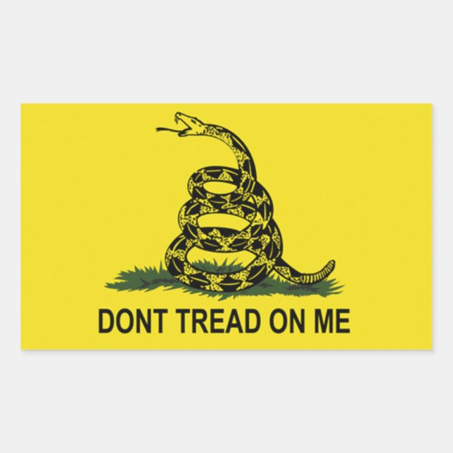 Gadsden Flag sticker (Front)