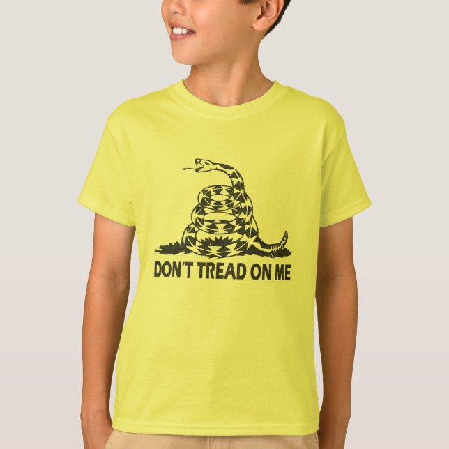 Gadsden Kid Shirt - Don't Tread On Me Snake (Front)