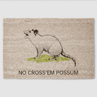 Gadsden No Cross'em Possum Entry Mat