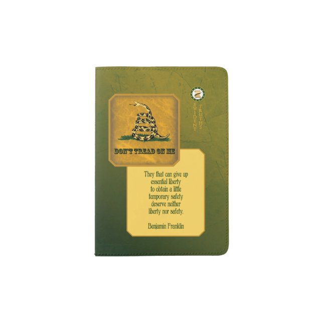 gadsden passport - franklin passport holder (Front)