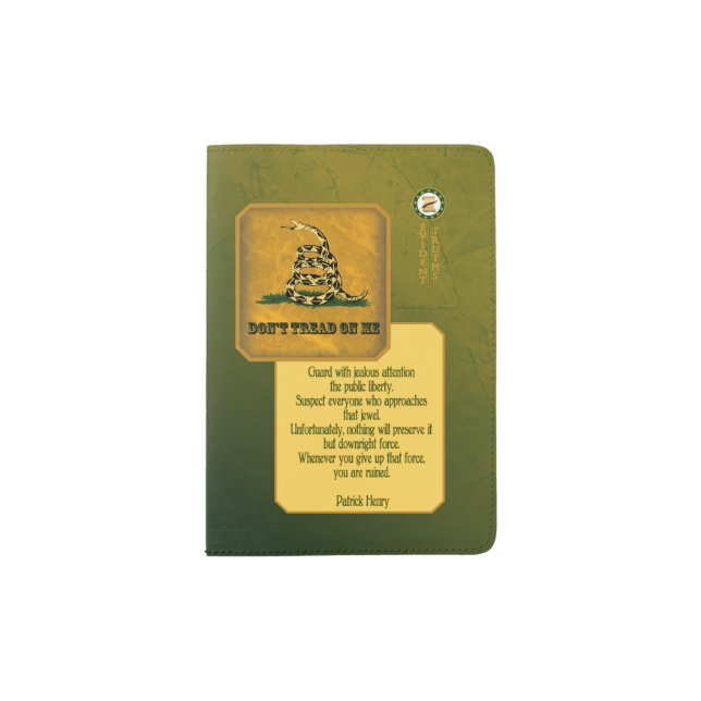 gadsden passport - henry passport holder (Front)